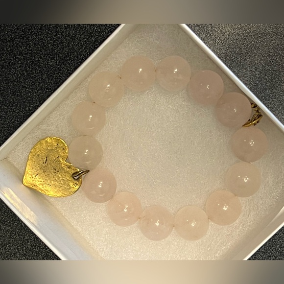 PowerBeads by Jen Heart Charm Bracelet - Picture 4 of 7